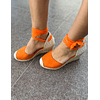 77-411 Orange Espadrilles 