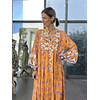 Fenia Orange Dress  