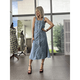 W9001 Mermaid Jean Dress   