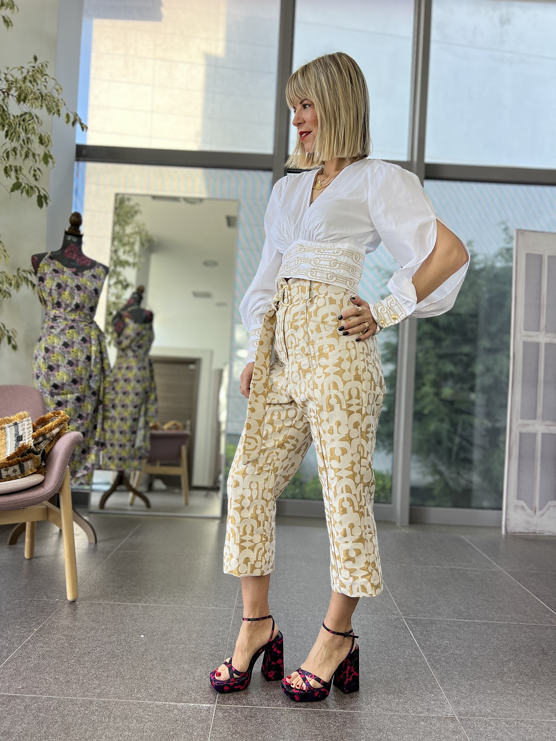 Brocade Gold Pants 2