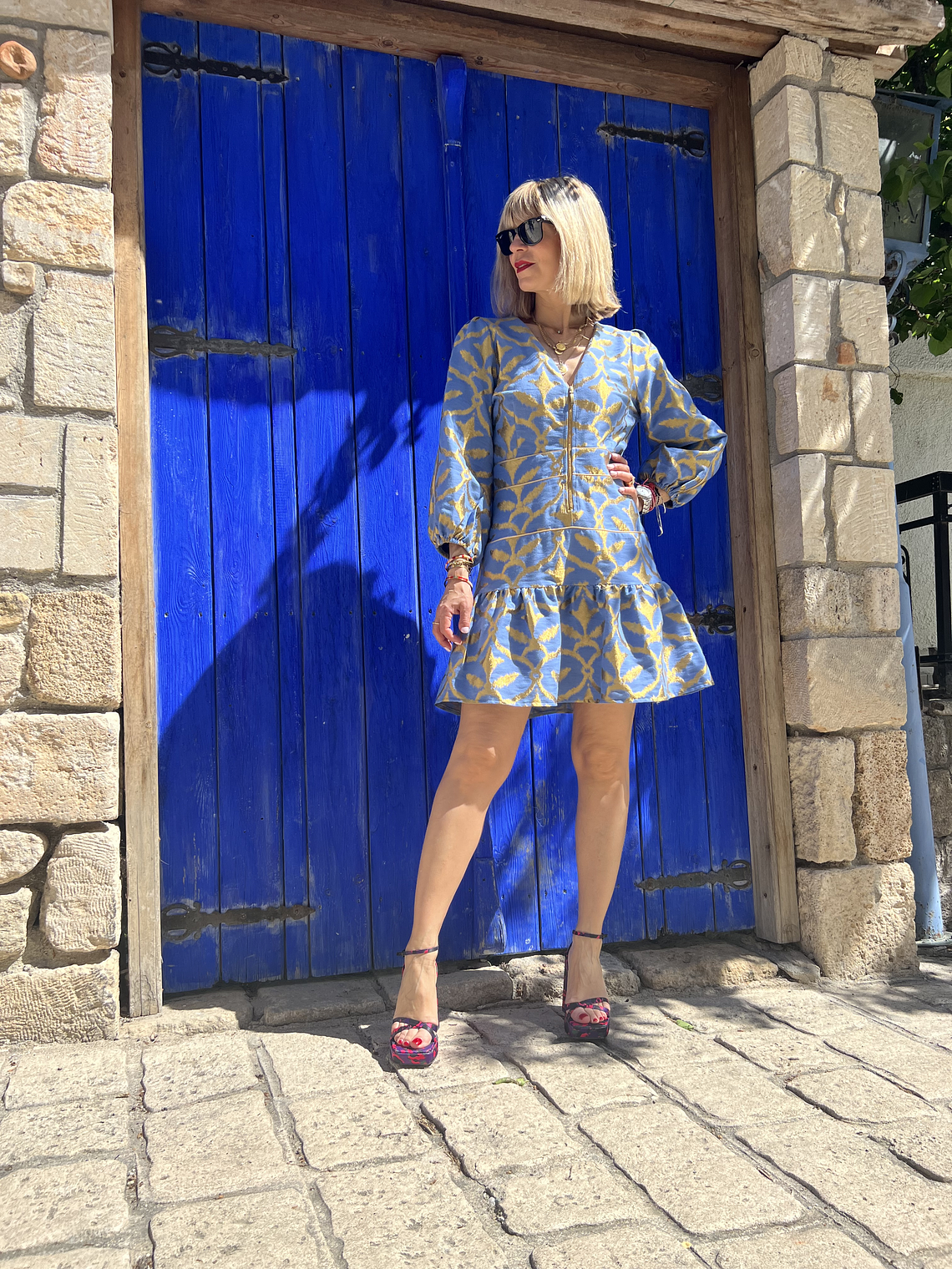 Jasmine Blue Dress 1