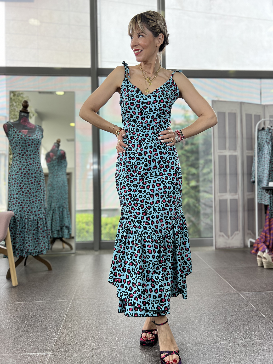 Maddalena Sky Dress 7