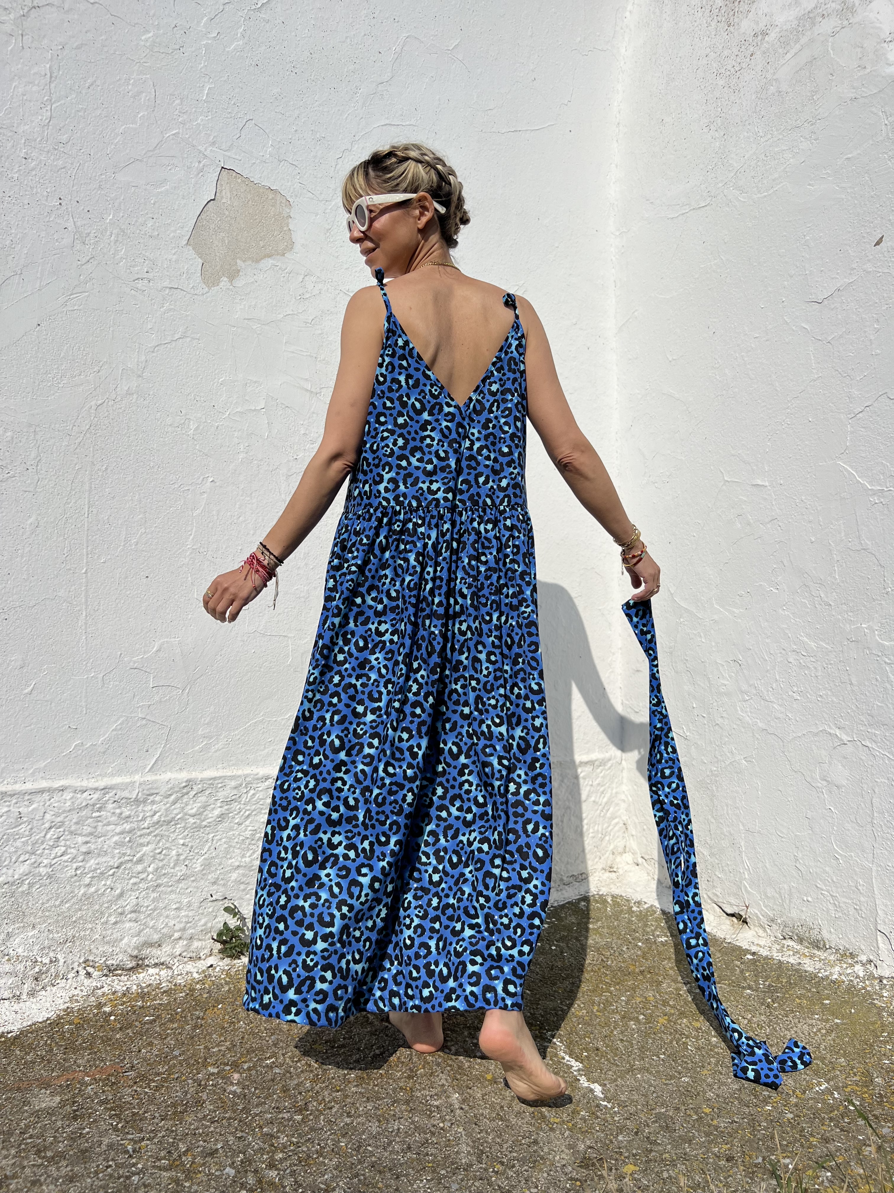Capri Blue Dress 