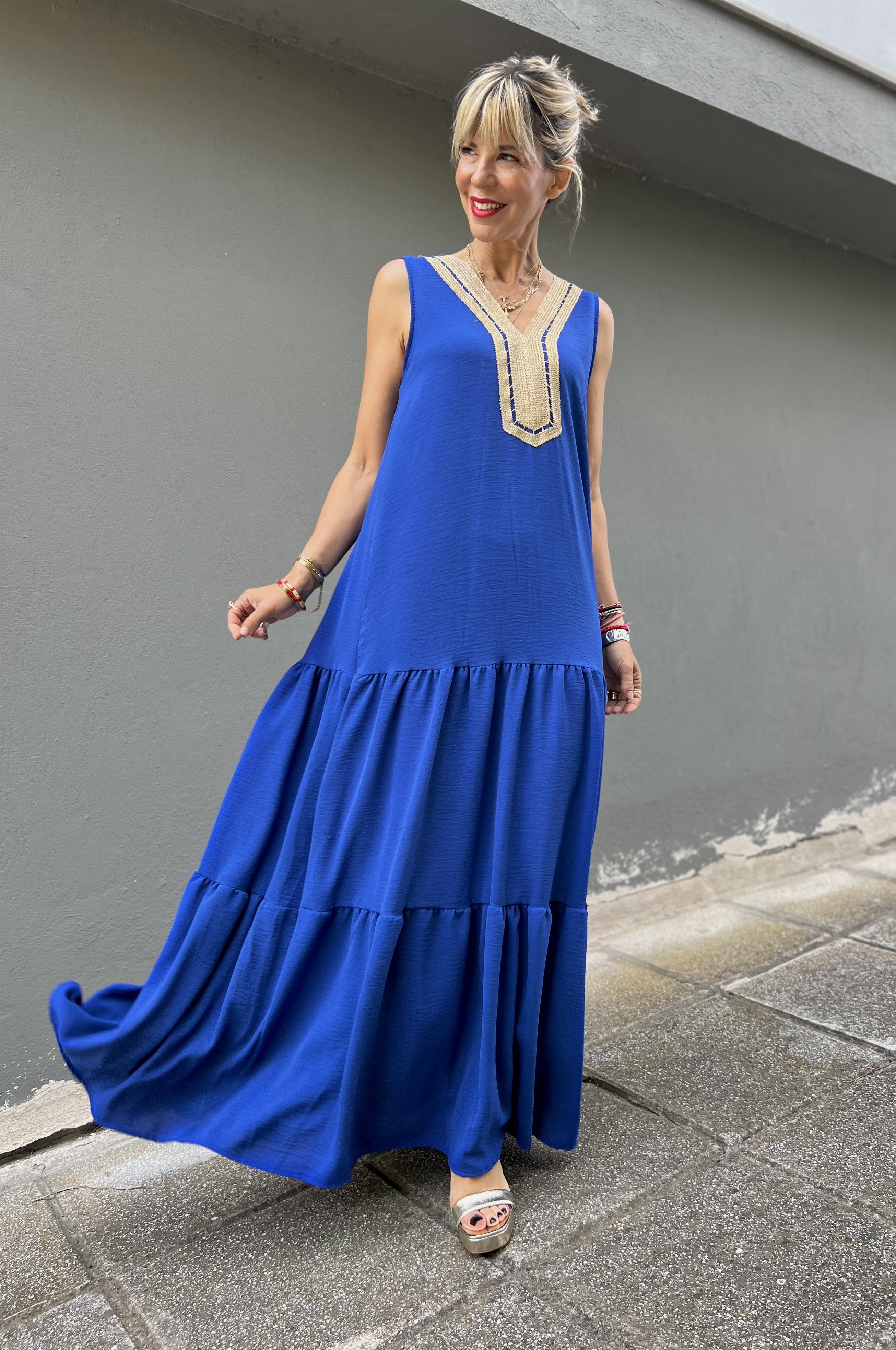 Elinor Blue Dress
