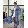 Sky Kimono With Belt