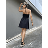 Karolina Black Mini Dress