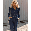 MI290 Blue Jumpsuit  