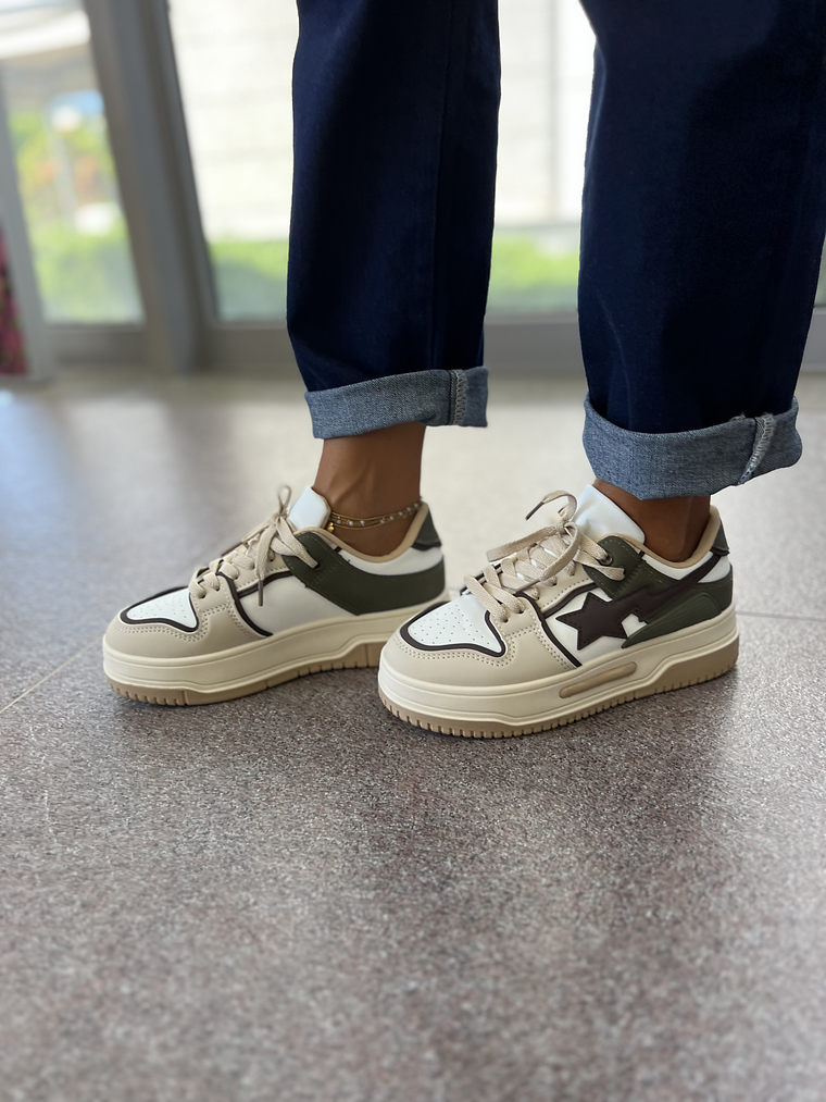 9287 Green Sneaker   4