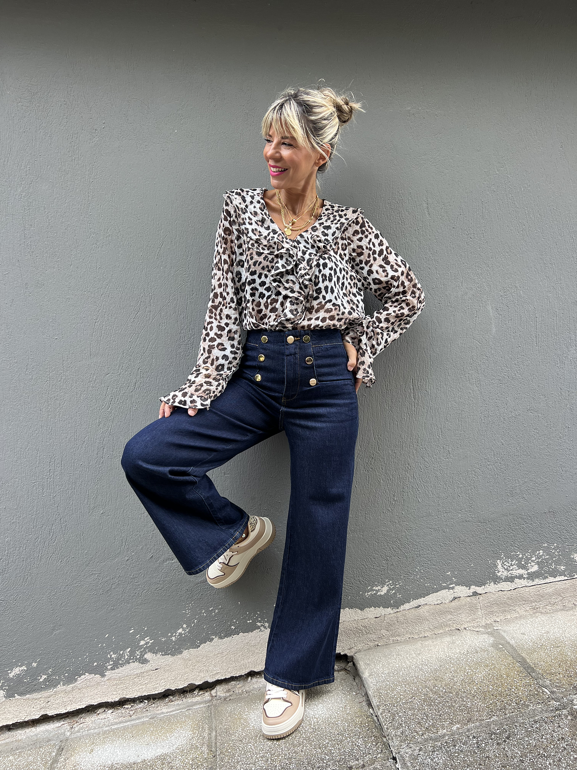 23068 Leopard Blouse 4