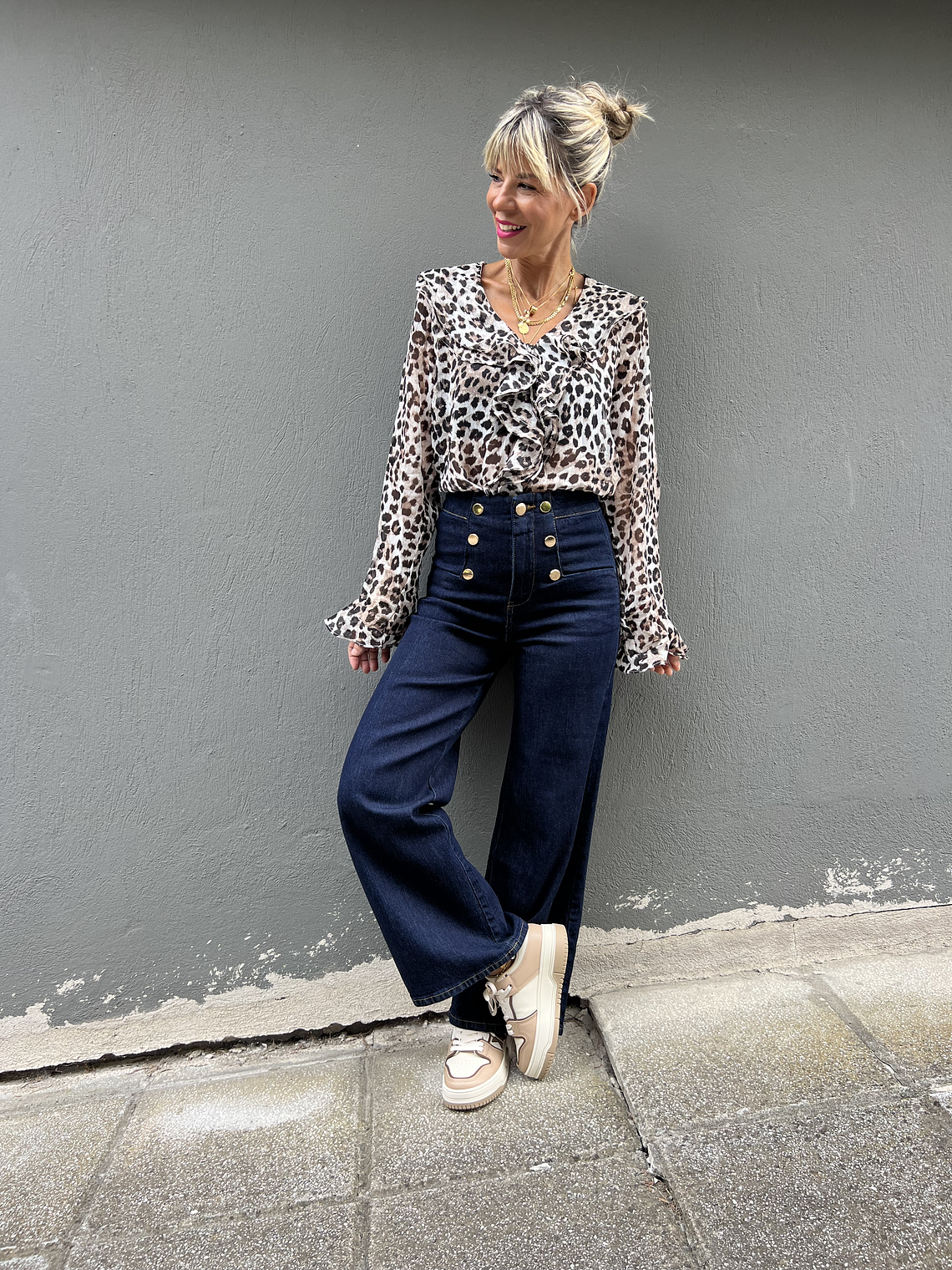 23068 Leopard Blouse 5