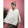 LM2002 Ivory Blouse