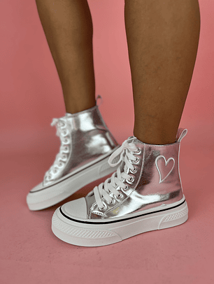 2097 Silver Sneakers  