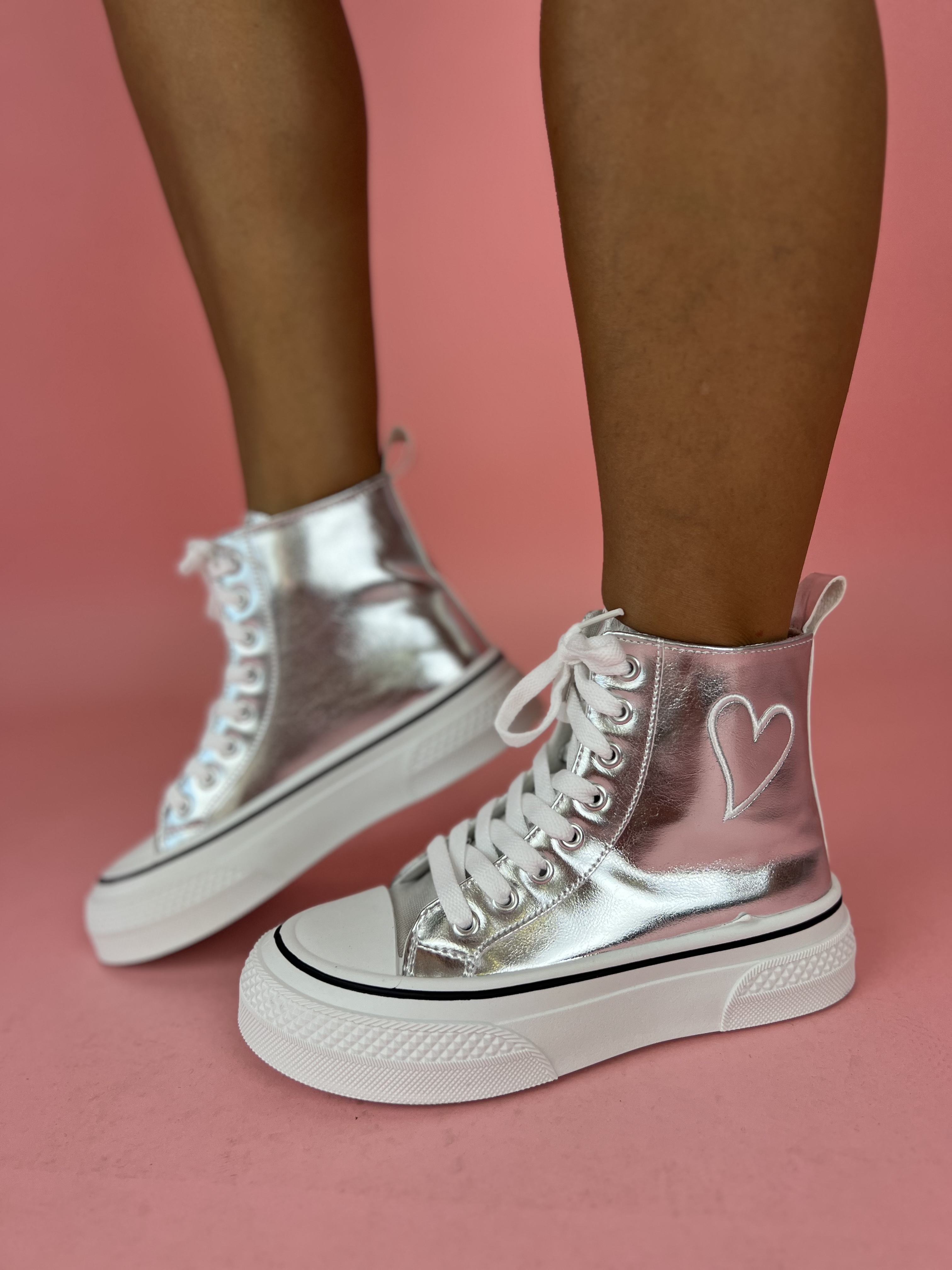 2097 Silver Sneakers  