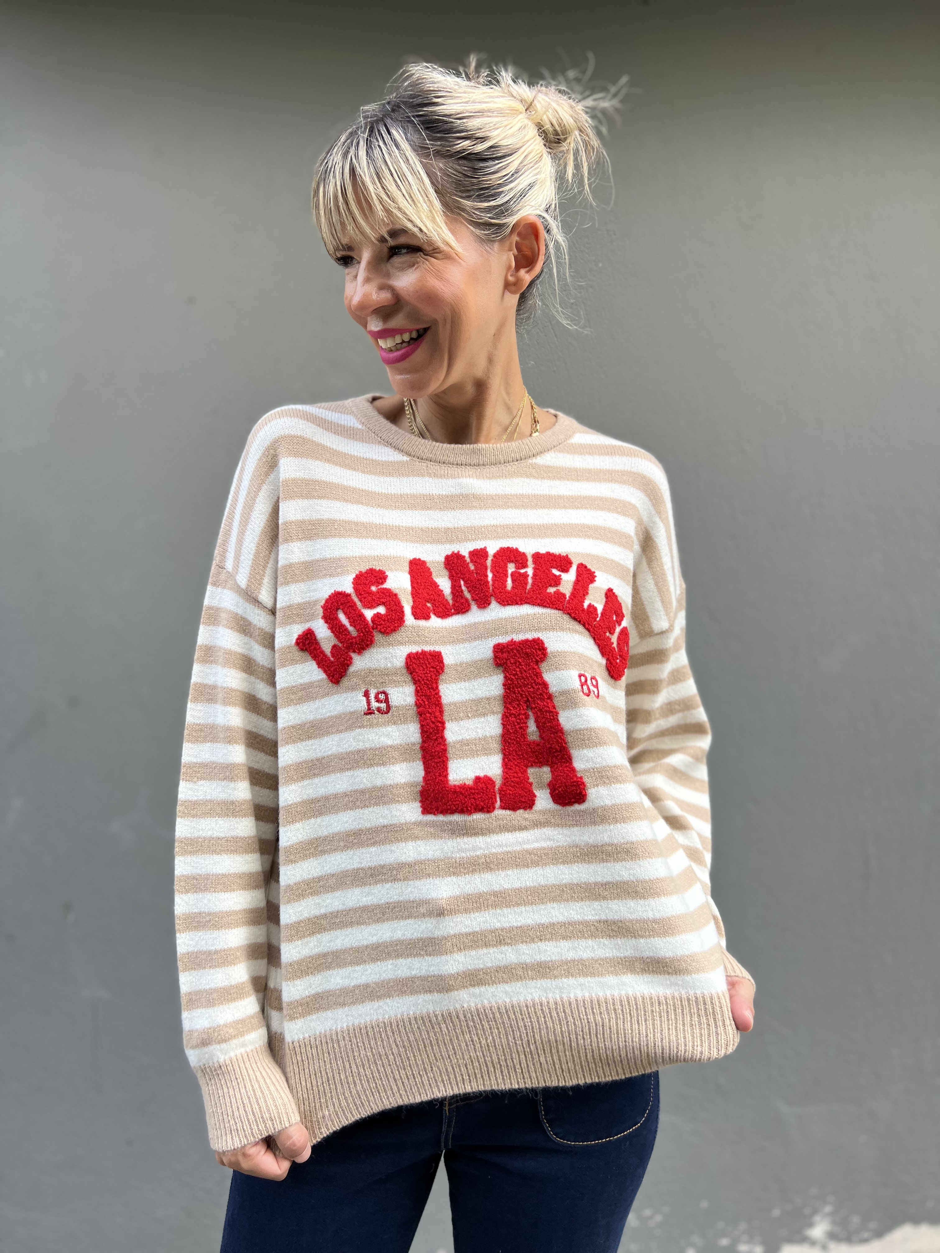 Los Angeles Beige sweater 