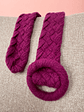 Braided Magenta Belt  - thumbnail 1