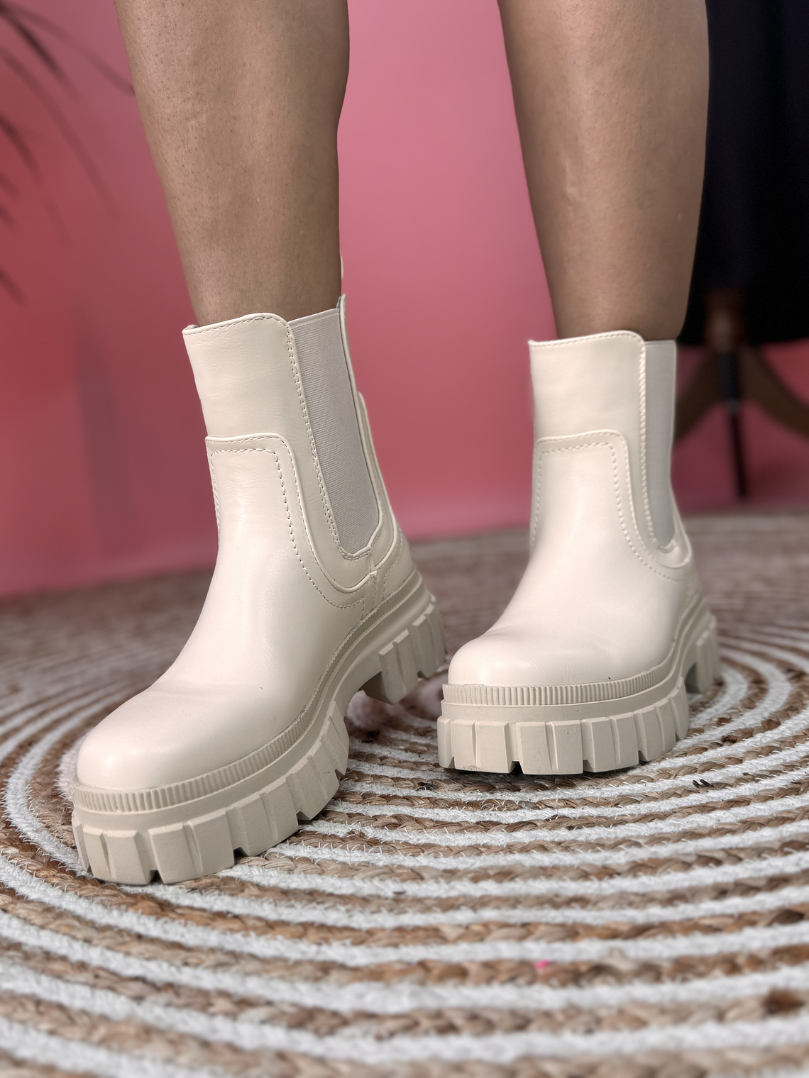 Rainy boots ivory U9A 1