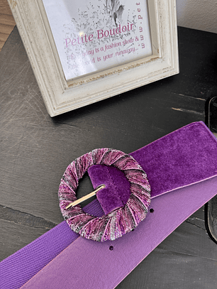 Glam belt Purple