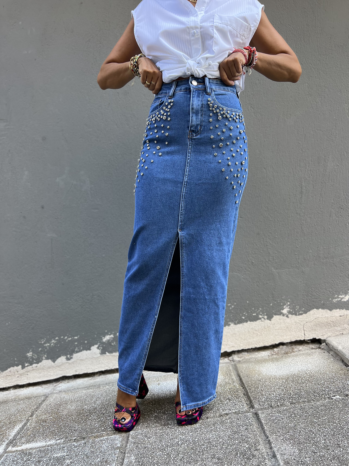 MI 421 Strass Skirt   3