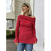 2366 -3 sweater Red
