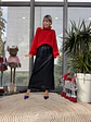 Maxi Black Skirt Sequinned  - thumbnail 1