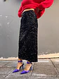 J 1533 sequinned  midi black - thumbnail 5