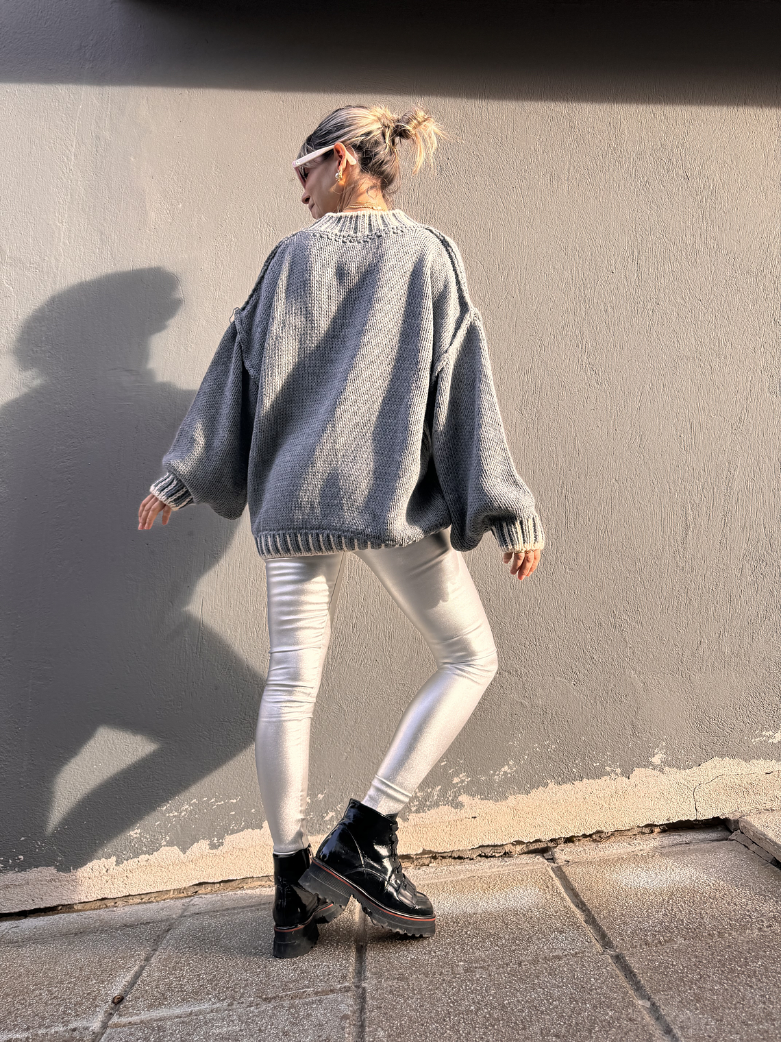 silver Legging  K8378 2