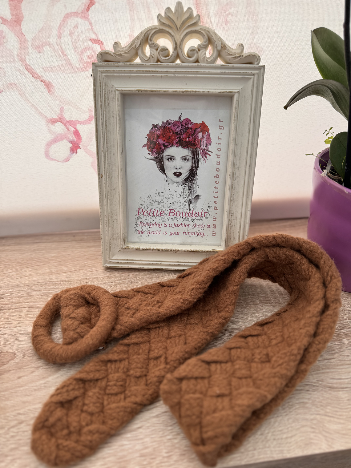 Braided brown Belt   1