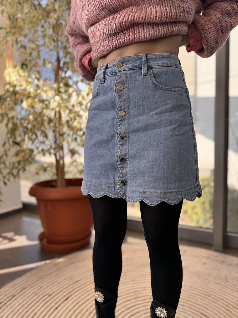 PGG-F31199 jean skirt 3