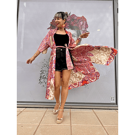 Saanvi Kimono  pink  2907