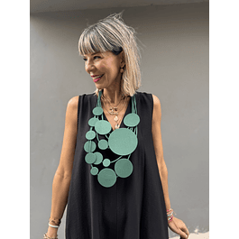 Bubble neckless  green