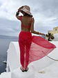 Strawberry swimsuit with pareo  - thumbnail 2