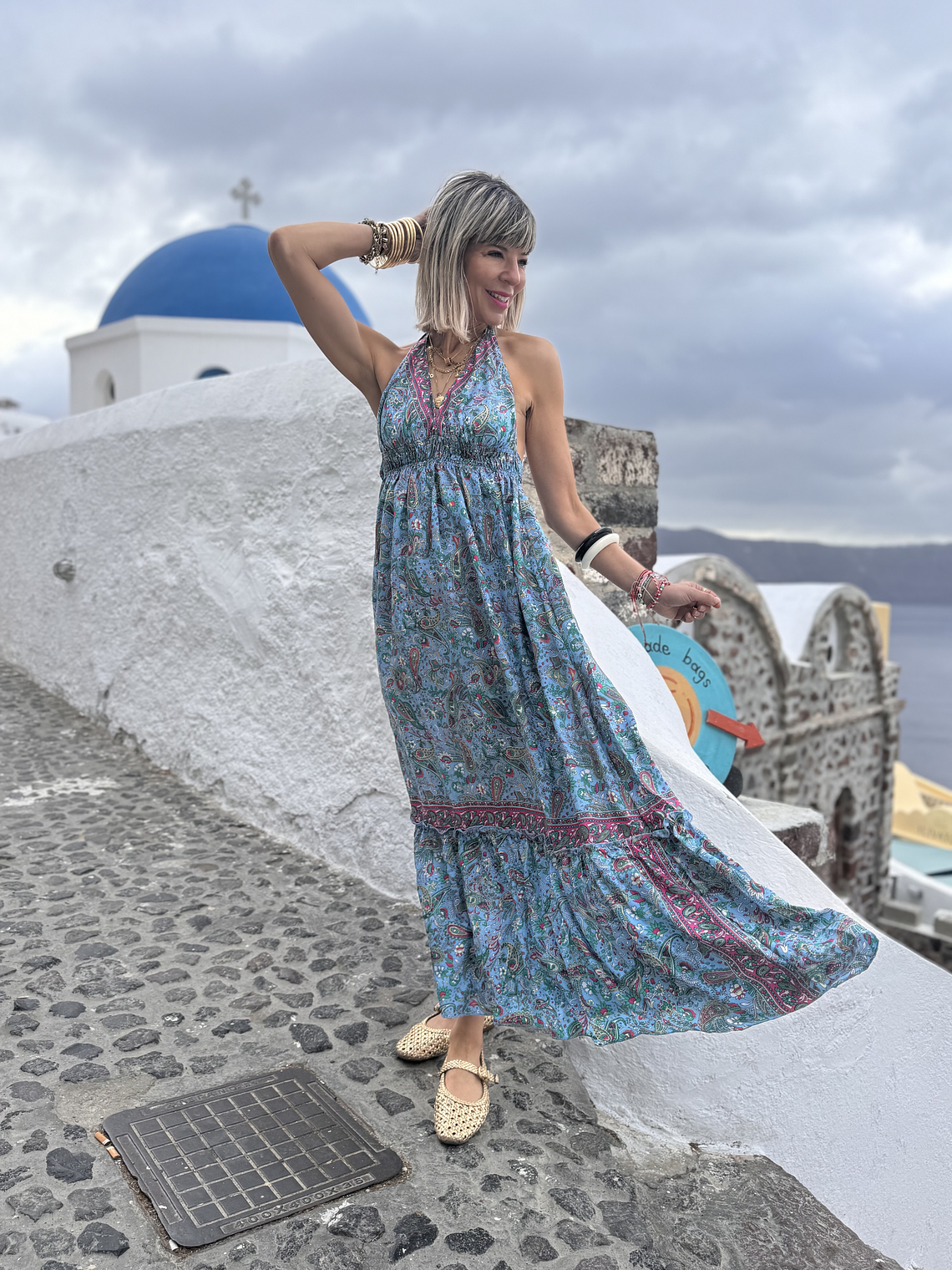 Janvi dress turqoise 5 2