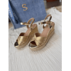 Pedila Gold espadrilles 32016