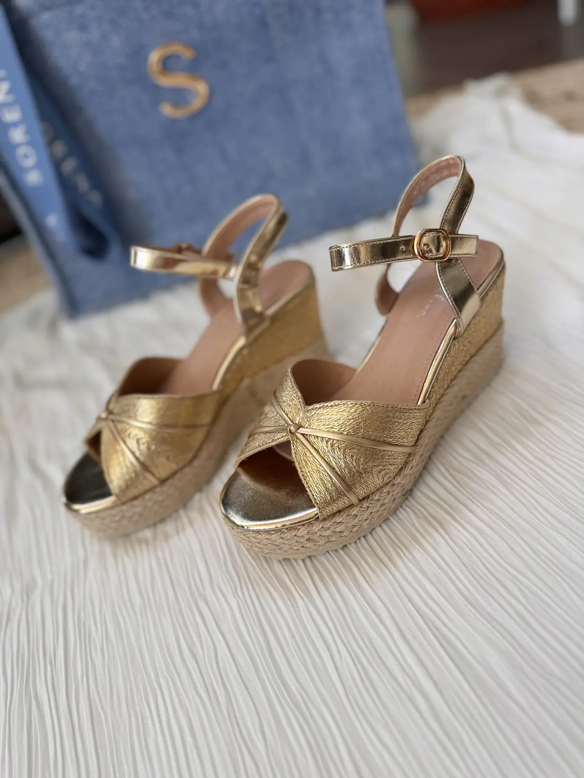 Pedila Gold espadrilles 32016 4