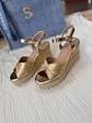Pedila Gold espadrilles 32016 - thumbnail 4
