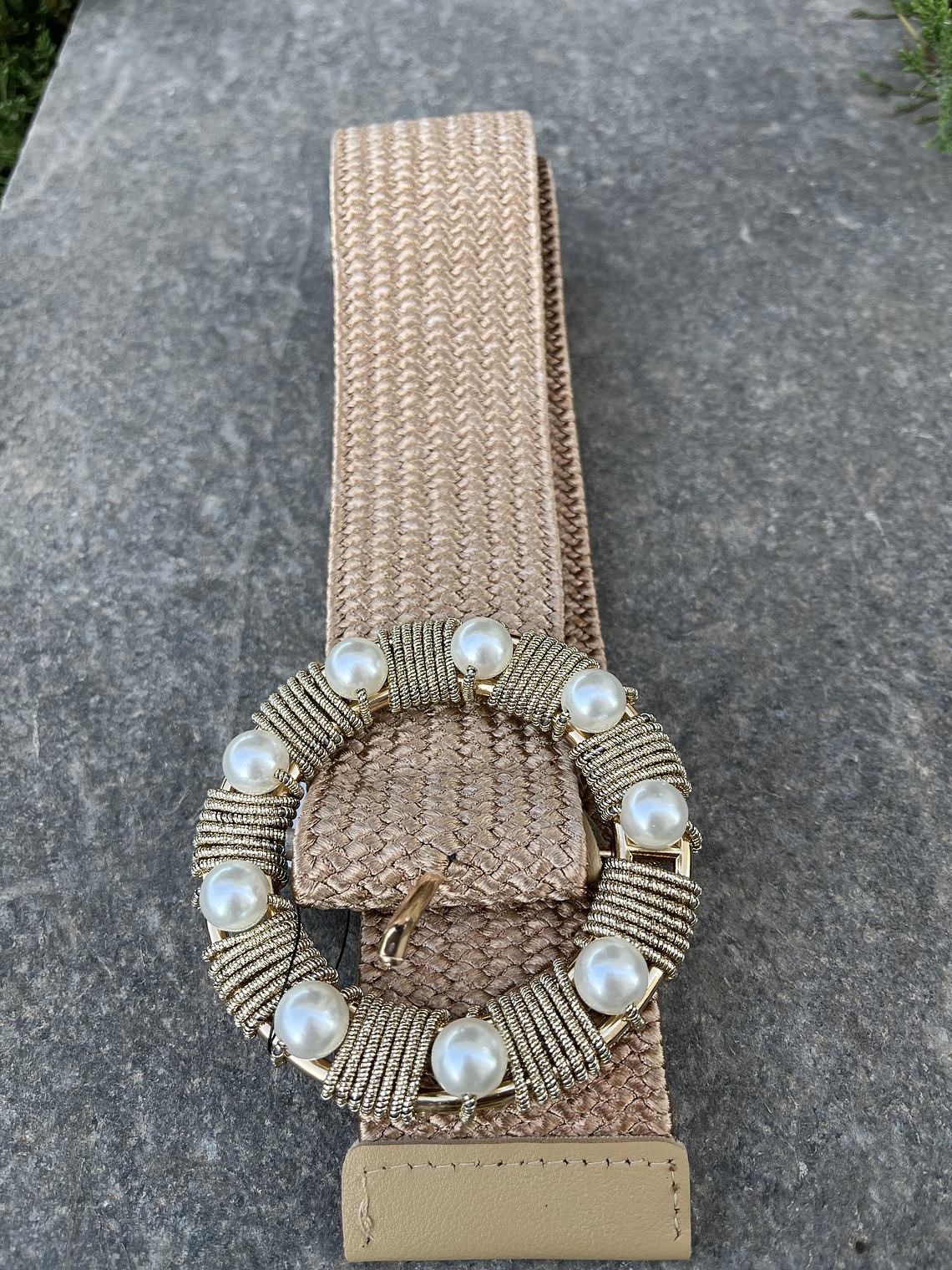 813608 gold belt with strass  2