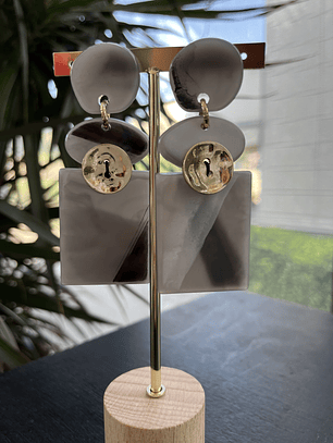  Grey Corazon earrings 
