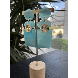 Blue Corazon earrings   