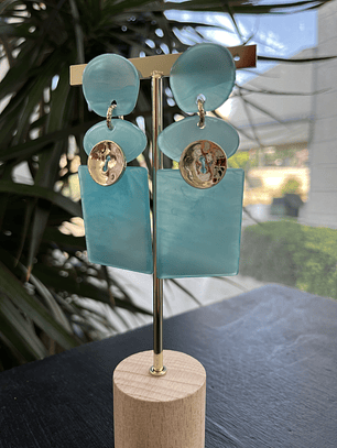 Blue Corazon earrings   