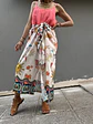 Emilia sarong skirt white/orange 1 - thumbnail 4