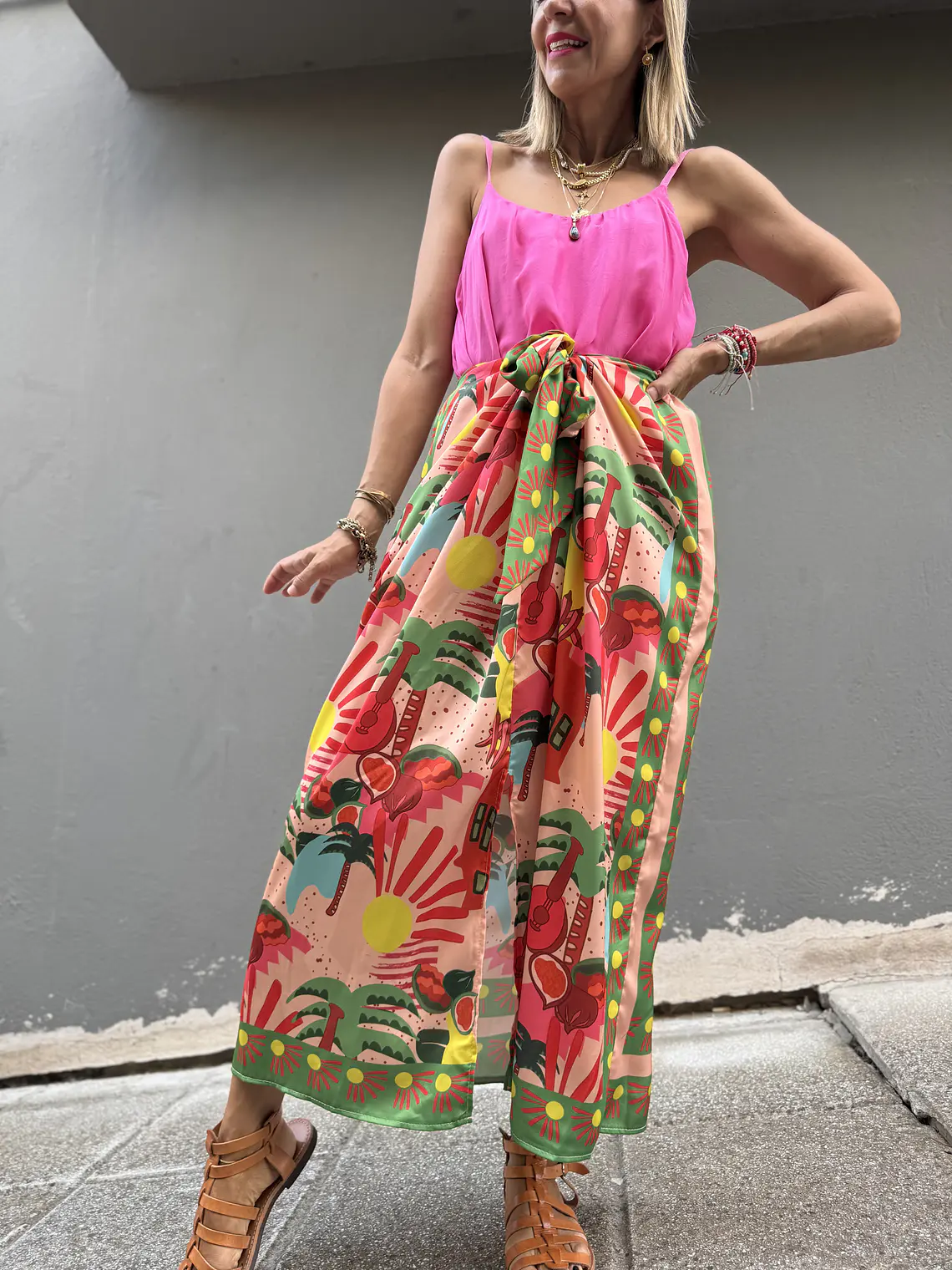 Emilia sarong skirt somon 3 3