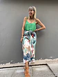 Emilia sarong skirt white /blue 4 - thumbnail 2