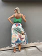 Emilia sarong skirt white /blue 4 - thumbnail 4