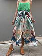 Emilia sarong skirt white /blue 4 - thumbnail 5