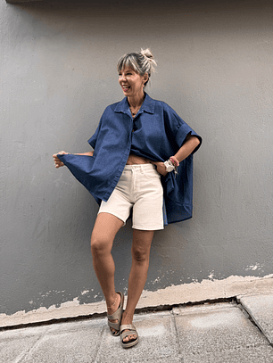 White Jean Shorts  MI 350 4