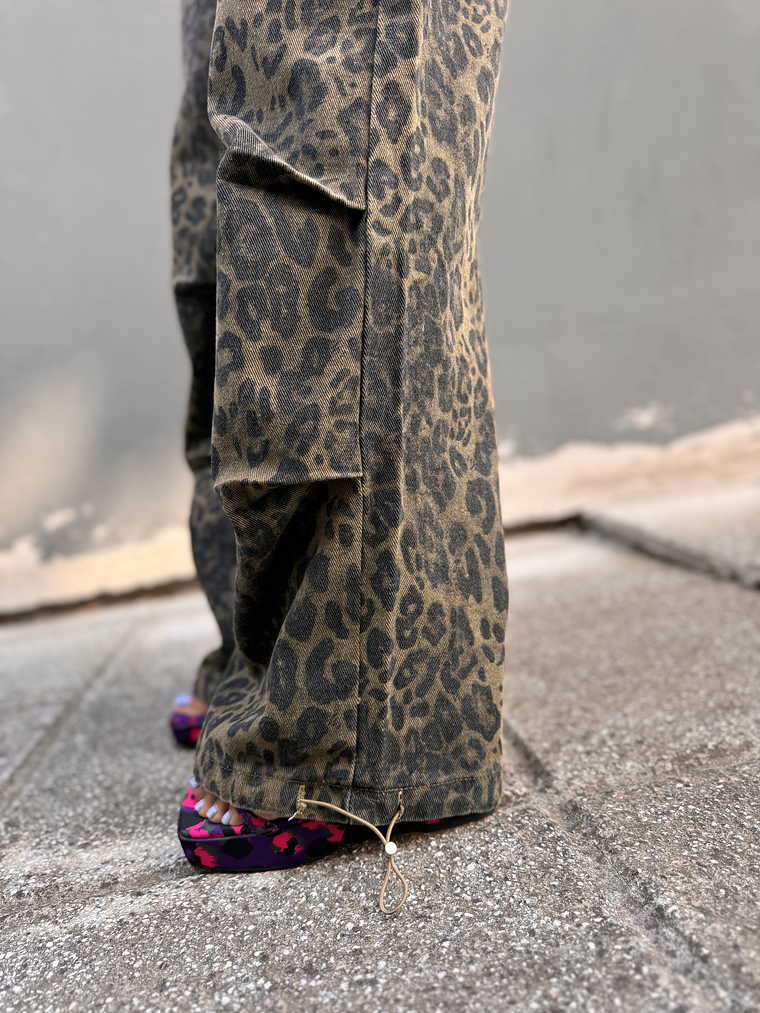 Cargo Leopar Jeans SU685 5