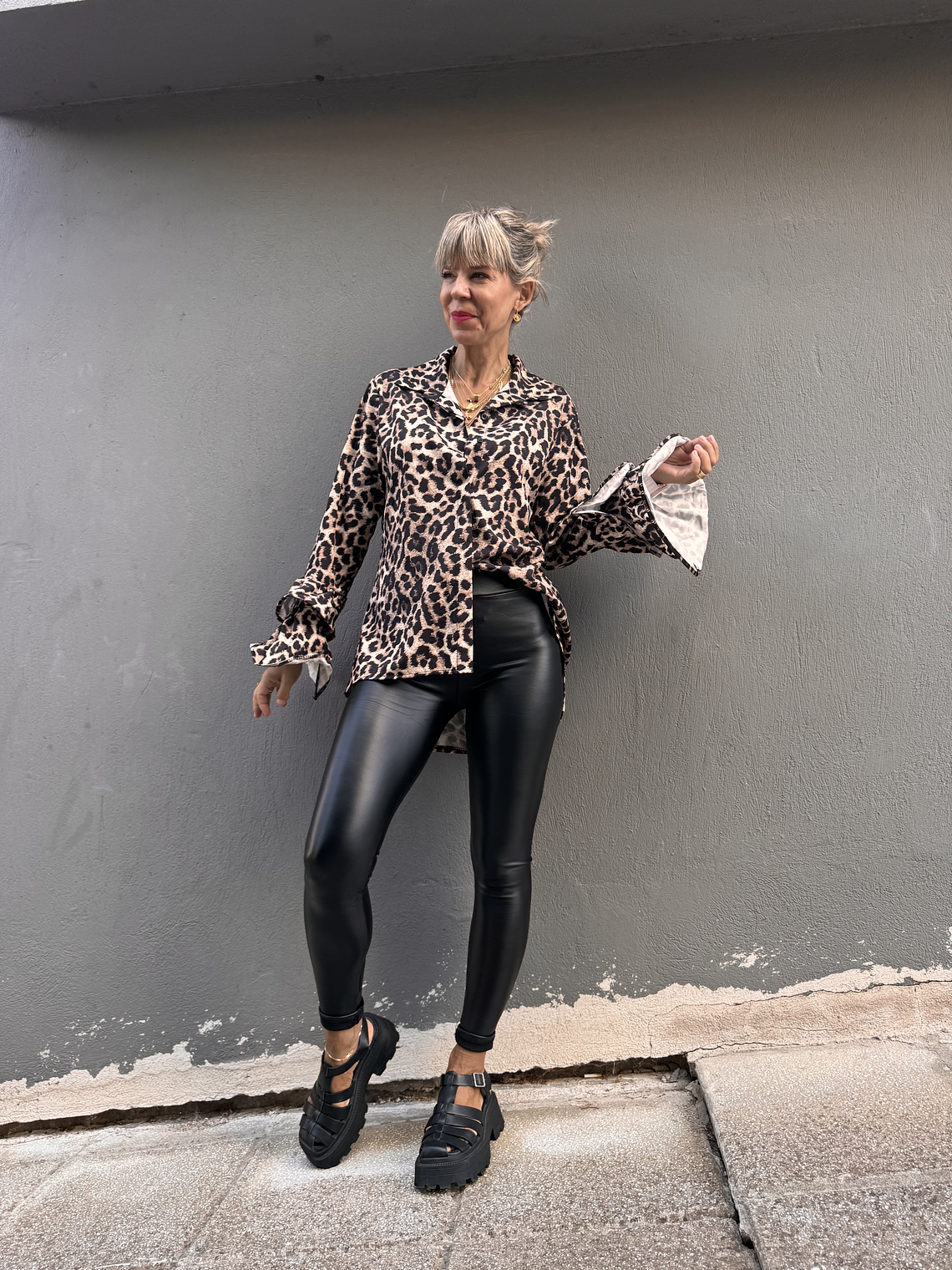 Frou Frou leopar shirt 9723 5