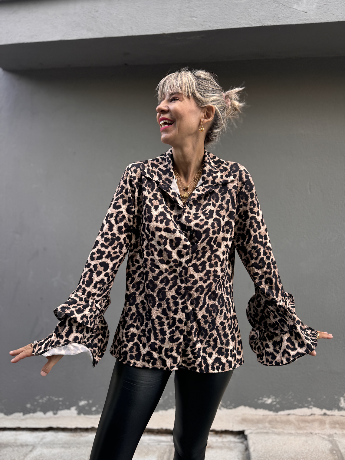 Frou Frou leopar shirt 9723 6