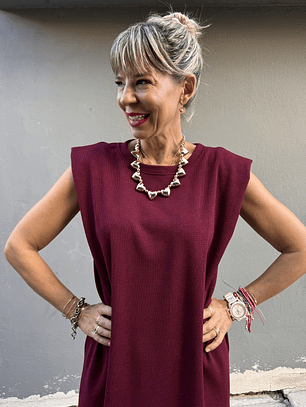 Hearts and Beads Gold Neckace K005