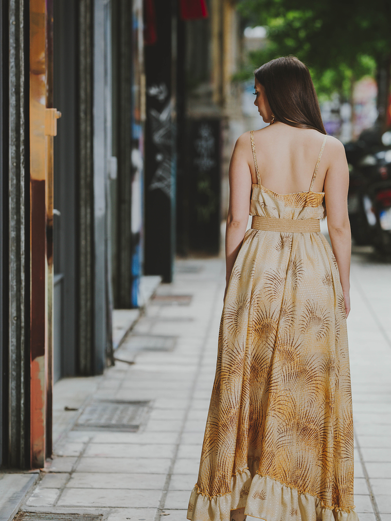 Ophelia Beige Dress 4